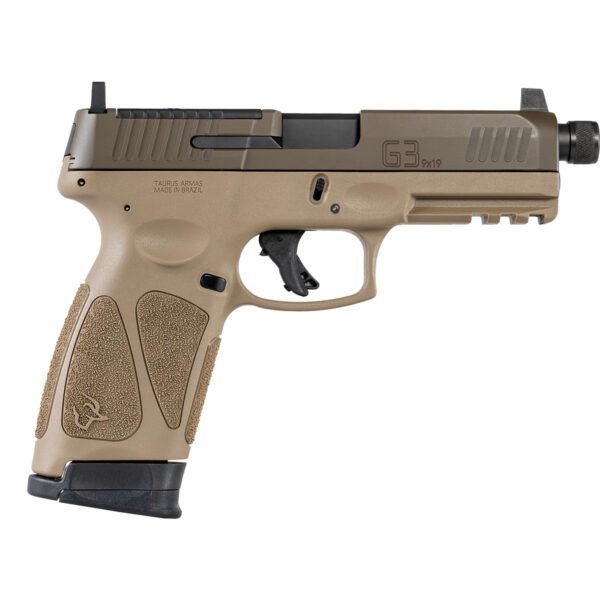 Pistola Taurus G3 Tactical - Patriot Brown - 9x19mm