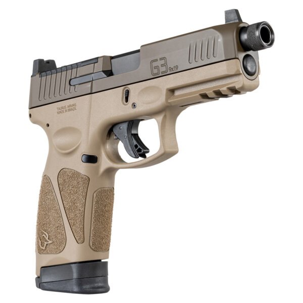 Pistola Taurus G3 Tactical - Patriot Brown - 9x19mm - Image 2